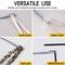 3PCS Spring Drawstring Threader Tool-Rope Threader Clip for Drawstring Replacement for Hoodies,Pants (3)